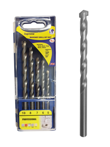 Masonry Drill Bit 5Pc Set 5,6,7,8,10mm Masonry Drill Bit 5Pc Set 5,6,7,8,10mm