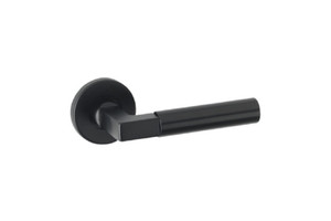 Windsor Lever On Rose Black Windsor Lever On Rose Black
