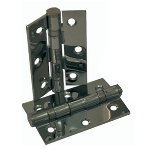 75 X 50mm Chrome Plated Ball/B Hinges 75 X 50mm Chrome Plated Ball/B Hinges