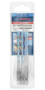 BOSCH MULTI PURPOSE 3PC BIT SET 5,6,8mm BOSCH MULTI PURPOSE 3PC BIT SET 5,6,8mm