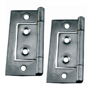 Hinge Flush Chrome 50mm Hinge Flush Chrome 50mm