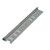 10mm Matt Silver Metal Tile Trim 2.44M