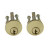 Rim Cylinder Brass Keyed-Alike
