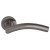 Lever On Rose Curved S/Steel Satin 19mm  Pre Packed