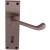 Latch Handle Scroll Satin  Pre Packed