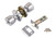 Entrance Knob Set Satin Pre Packed