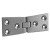 Hinge Counterflap Chrome Pre Packed