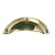 Drawer Pull Hooded Brass Pre Packed