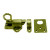Fanlight Catch Pol Brass Pre Packed