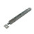 Flush Bolt Satin 200X16mm Slim Style