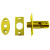 Rack Bolt Brass 32mm Pre Packed