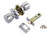 Era Chrome Passage Knob Set Pre Packed
