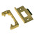 Rebate Kit For Tub Latch Brass