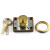 Union Cyl Drawer Lock Brass