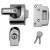 Yale N/Latch H/Sec Narrow Chrome 40mm Pre Packed