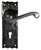 Black Antique Lever Lock Handle Pre Packed