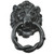 Black Antique Lion Head Knocker 140mm