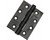 Hinge Bb Class 7 Black Ss 75X 50mm Pre Packed