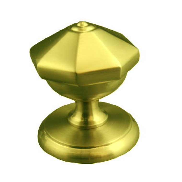 Centre Door Knob 70mm Vic Brs