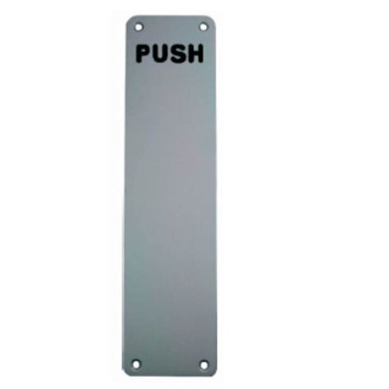 Push Plate Push Aluminium Engv