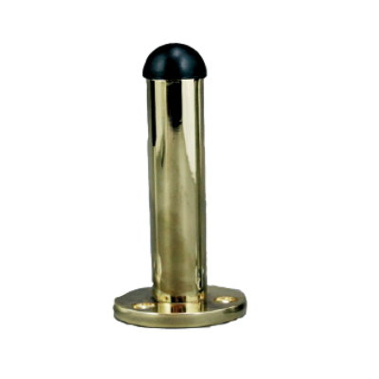 Doorstop Projecting 75mm Brass