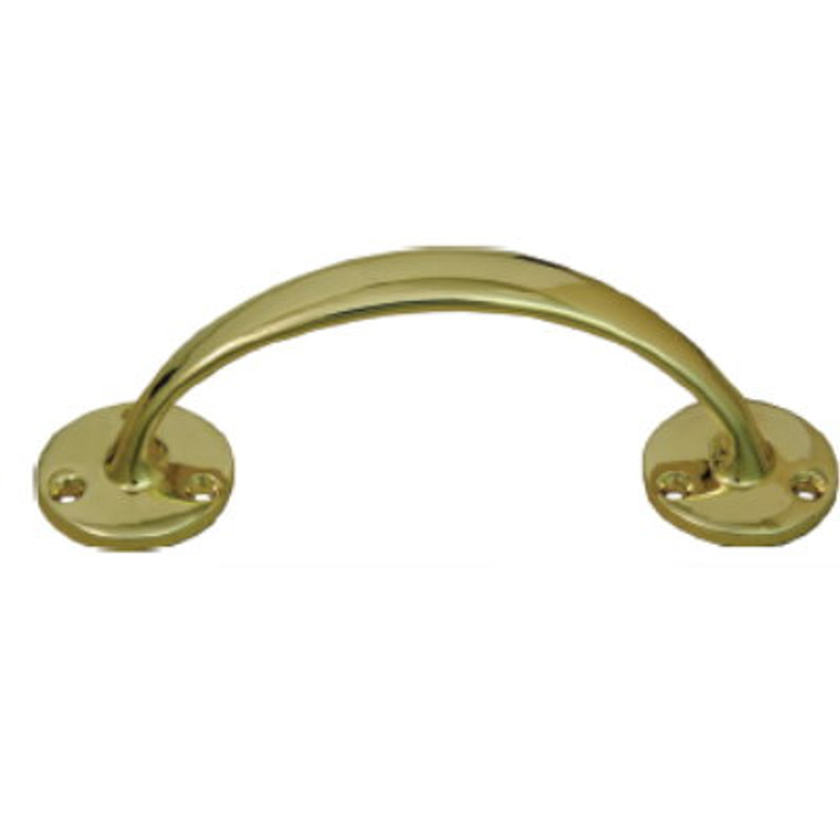 Bow Handle Brass 150mm