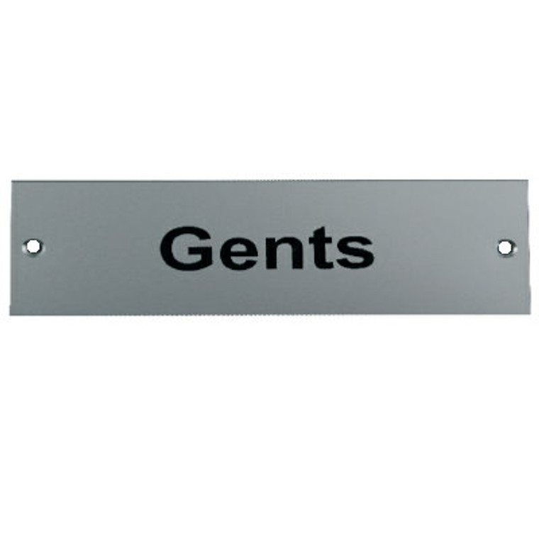 Sign Saa "Gents" 150X 50 mm
