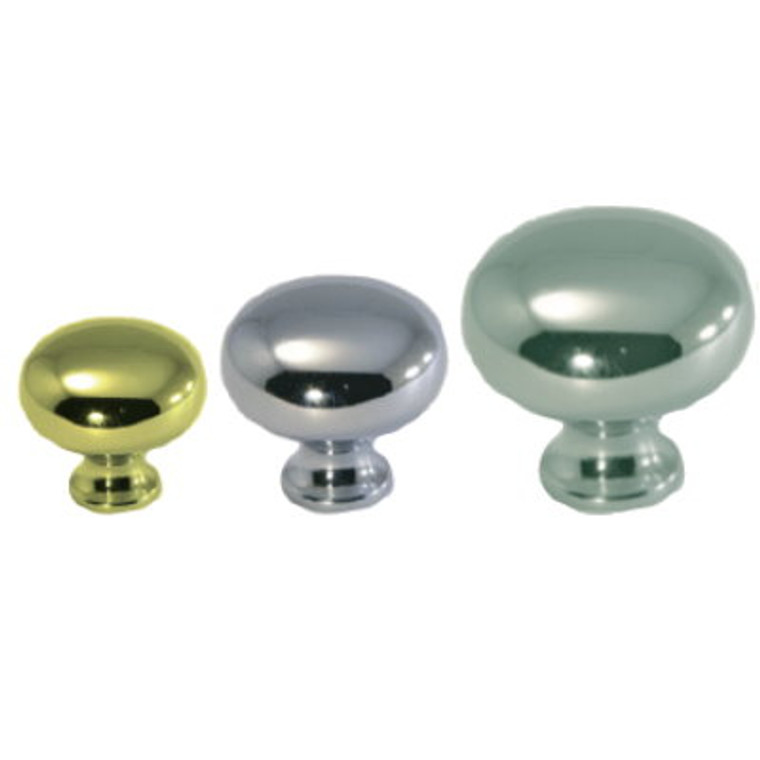 C.Knob Solid Satin 25mm