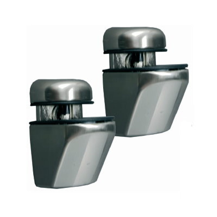 Chrome Adj. Shelf Bracket 6-22mm (Pr) (Lge)