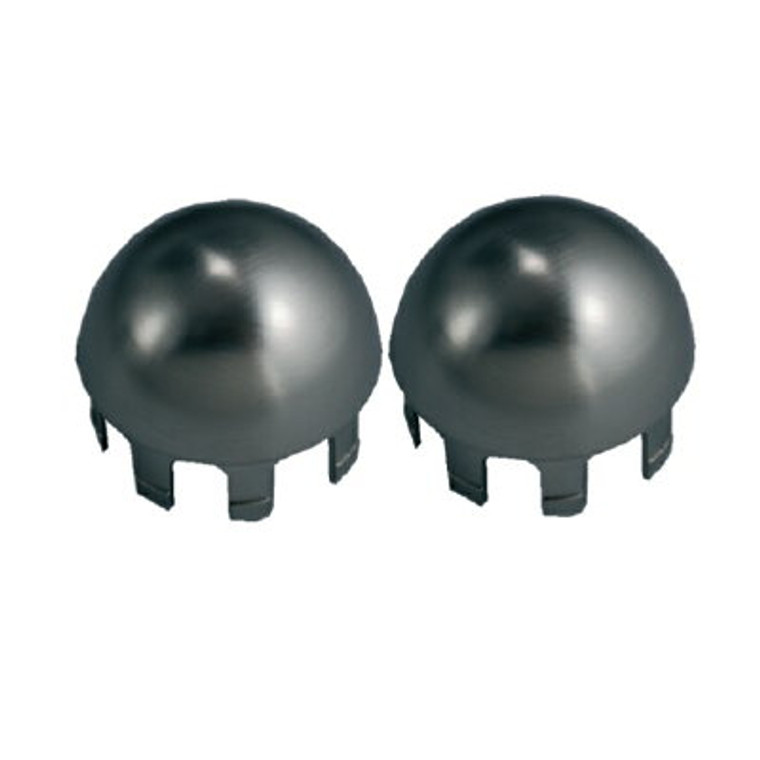 Handrail Domed End Cap Satin X2