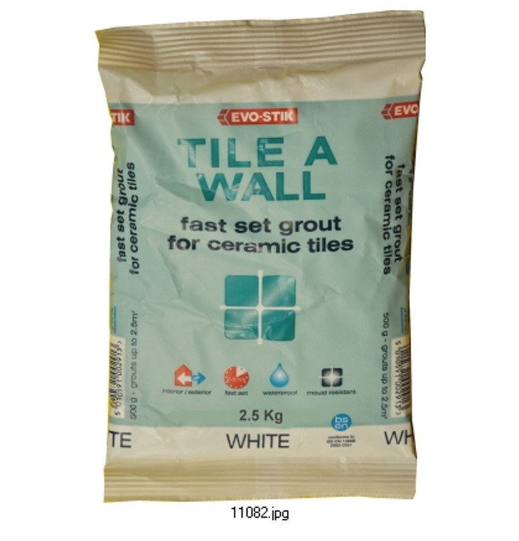 Wall Tile Grout White 2.5 Kg