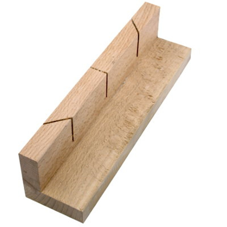 Mitre Block Single 225mm Wooden