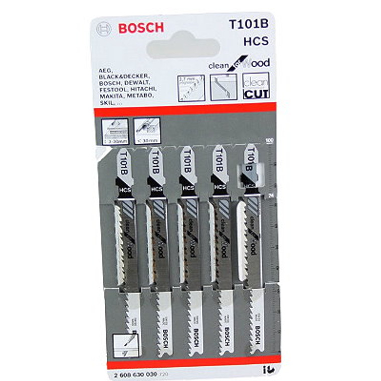 J/Blde Bosch T101B: Wood Clean Cut 5/Card