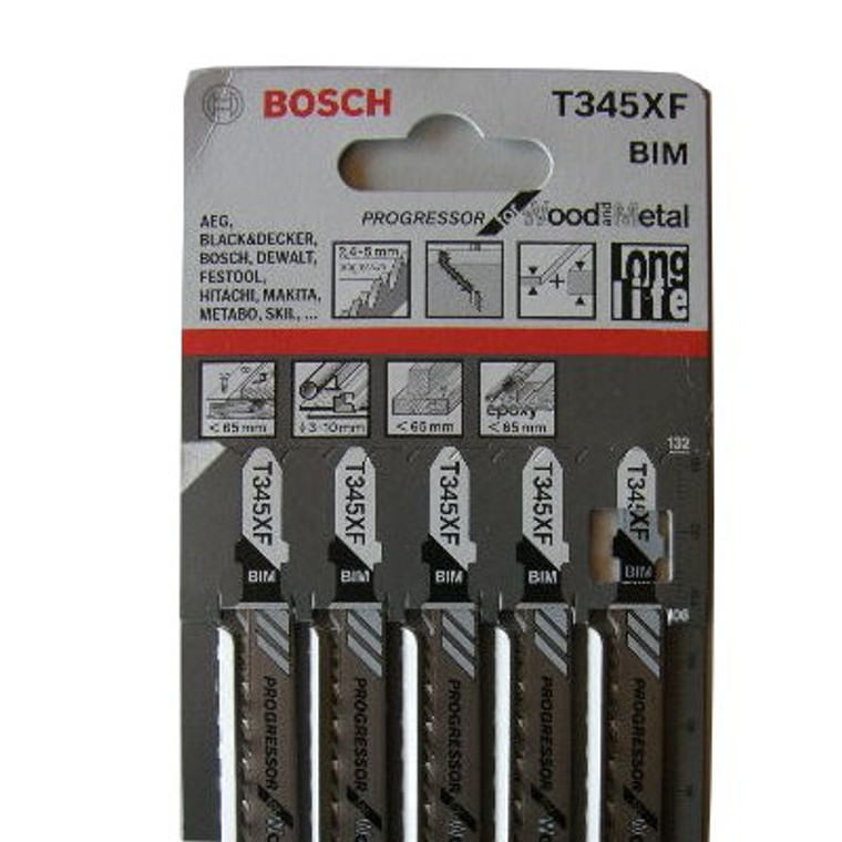 J/Blde Bosch T345Xf: Wood/Metal Cut 3/ Card