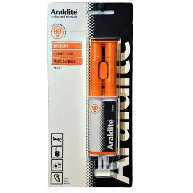 Araldite Adhesive Instant Clear Syringe