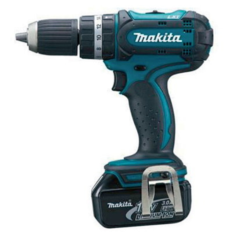 Makita Dhp482Rhwj 18V Combi Cordless 1 X 3Ah Li-Ion + 101 Bit Set