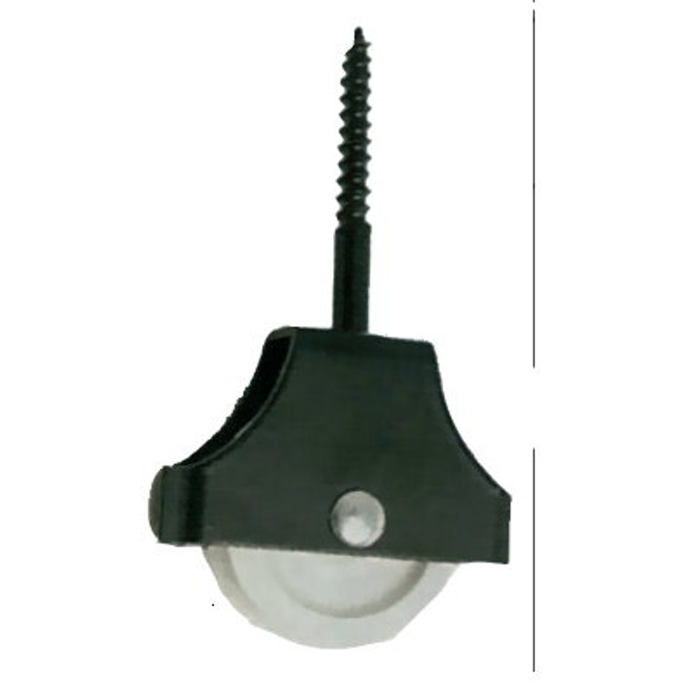 Pulley Screw In Nyl/Wheel 45mm