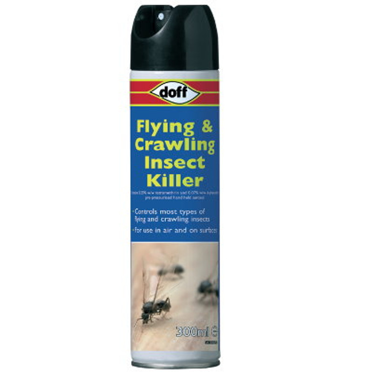 Doff Flying & Crawling Insect Killer 300ml Aerosol