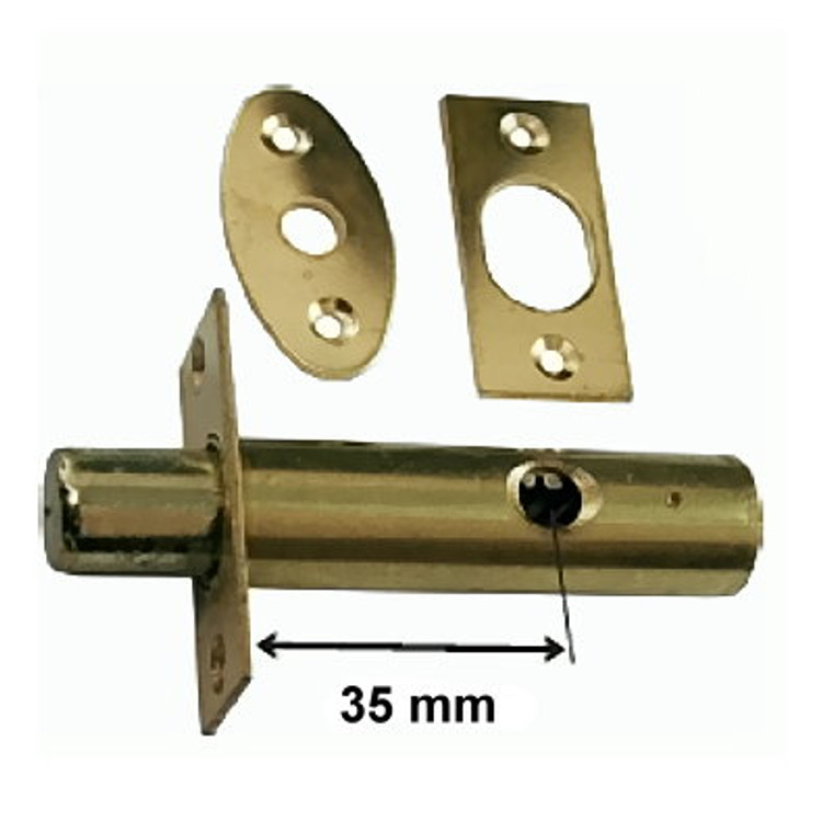 Rack Bolt Brass 60mm