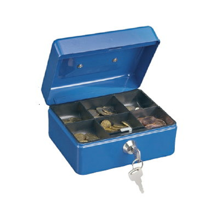 Cash Box Traun 2 Blue Hwd(9X20X16Cm): J921