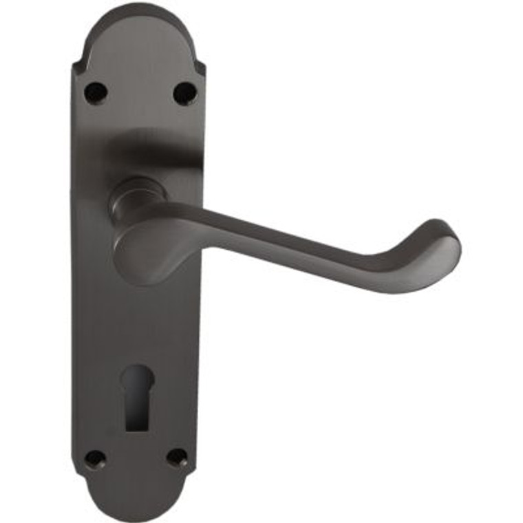 Europa Lock Handle Satin Pre Packed