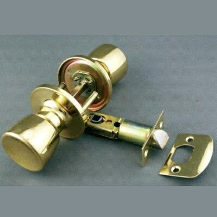 Privacy Knob Set Brass Pre Packed