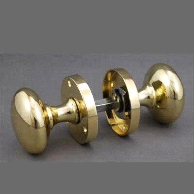 Knob Set Brass Supreme Pre Packed