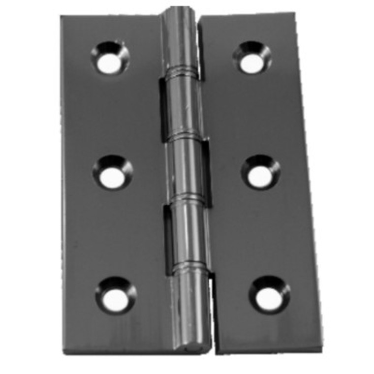 Hinge Dsw Satin 75X 50X2mm Pre Packed