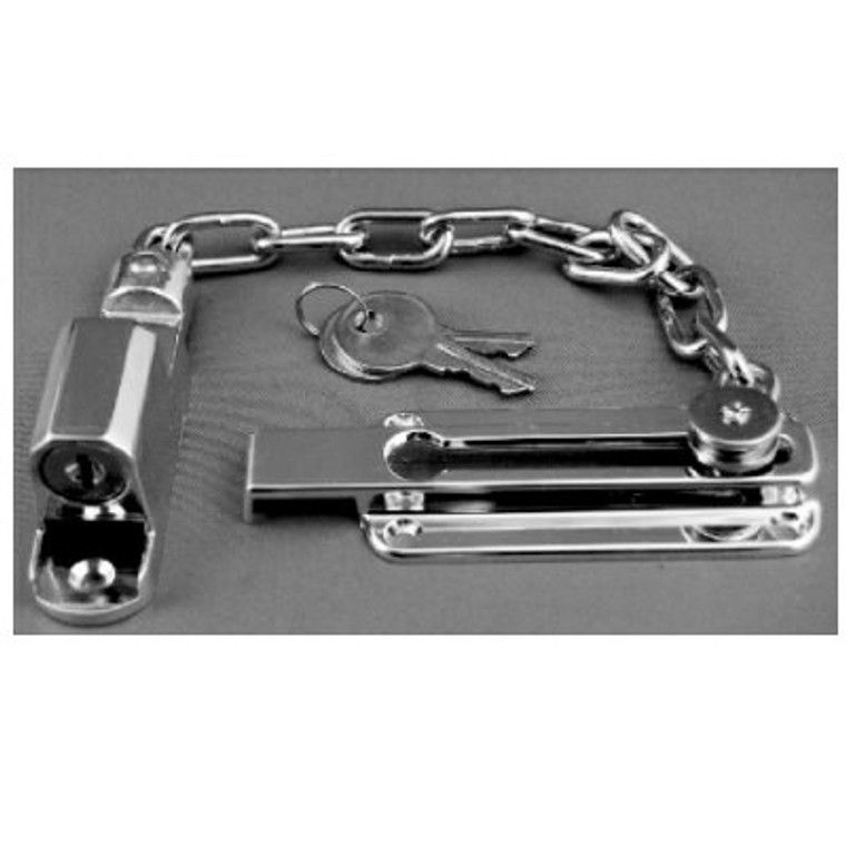 Door Chain Locking Chrome Pre Packed