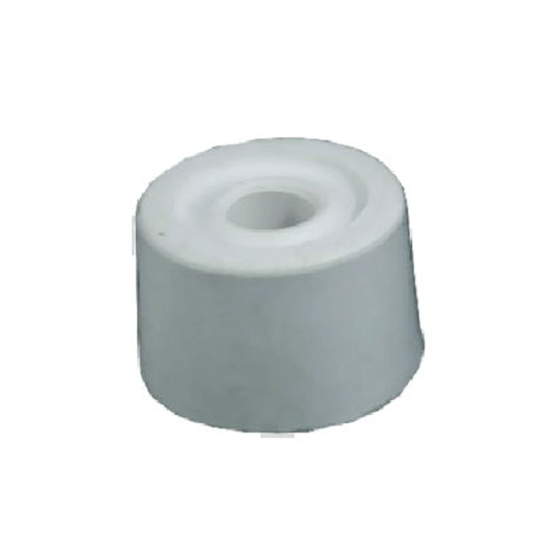 Doorstop White Rubber 35mmx2 Pre Packed