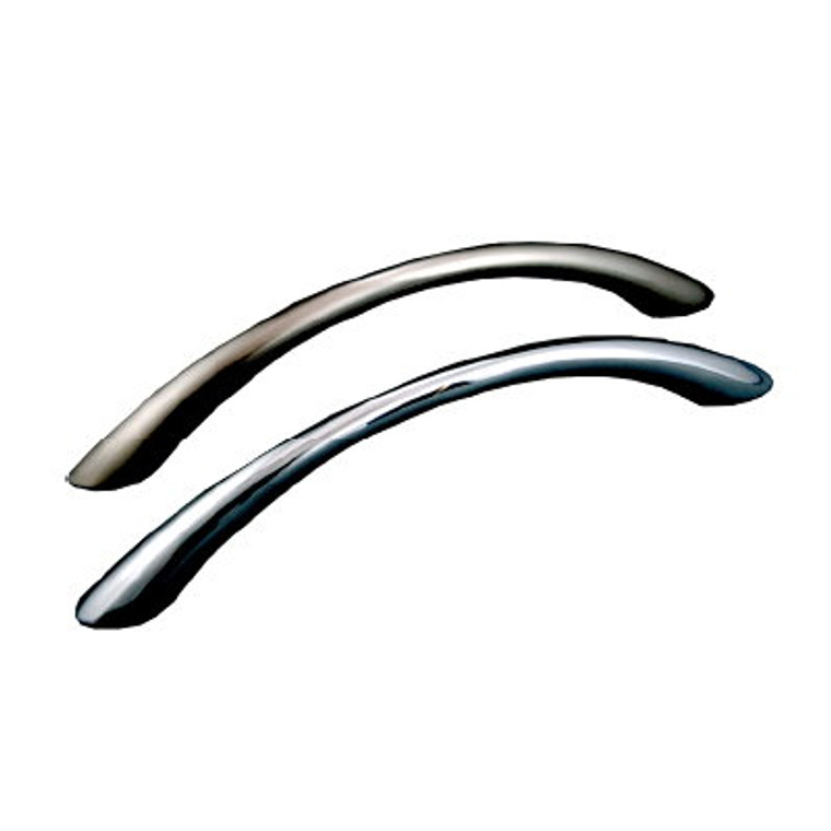 D Handle Modern Chrome 128mm Pre Packed