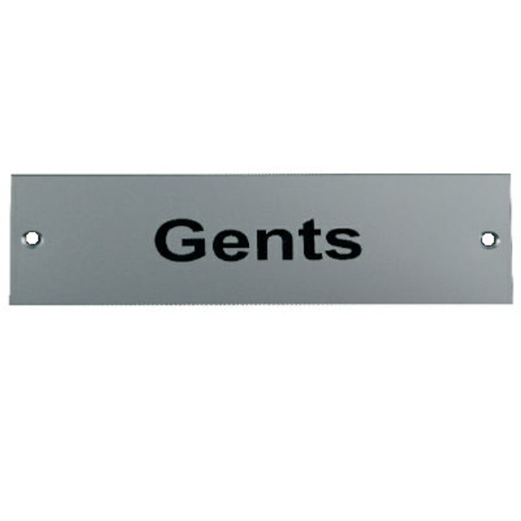 Sign Saa "Gents" 150X 50 mm Pre Packed