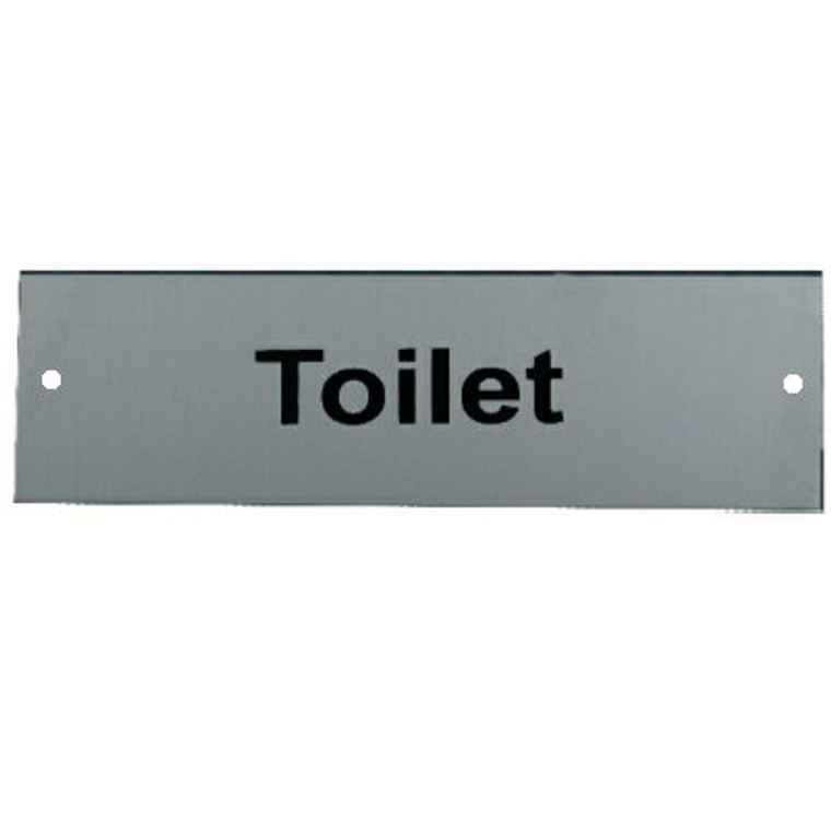 Sign Saa "Toilet" 150X 50 mm Pre Packed