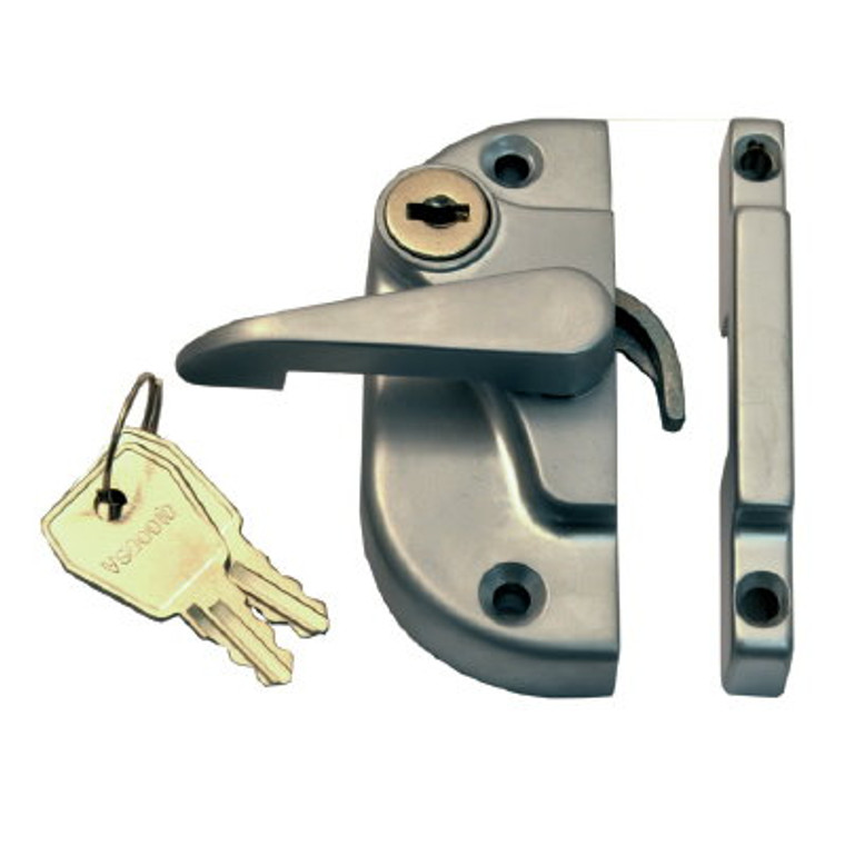 Satin H/D Narrow Locking Fitch Fastener Cut Key Pre Packed